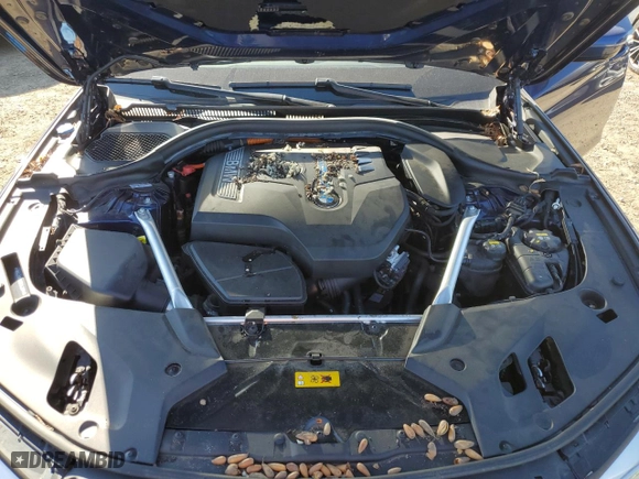 2019 BMW 5 Series 530e iPerformance with VIN WBAJA9C59KB253674, listed as a Copart auction lot 46368915 with 79,113 mi miles and Salvage Title. Bid and sale history available at carsss.com. Image 11.