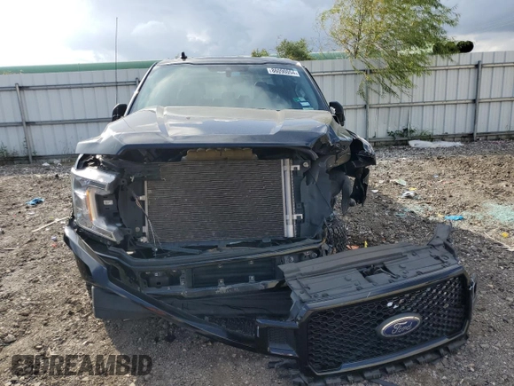 2020 Ford F-150 XL with VIN 1FTEW1CP6LFA93918, listed as a Copart auction lot 86090054 with 47,827 mi miles and Salvage Title. Bid and sale history available at carsss.com. Image 5.