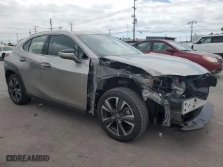 2019 Lexus UX with VIN JTHY3JBH2K2017553, listed as a Copart auction lot 52984105 with 22,187 mi miles and Salvage Title. Bid and sale history available at carsss.com. Image 4.