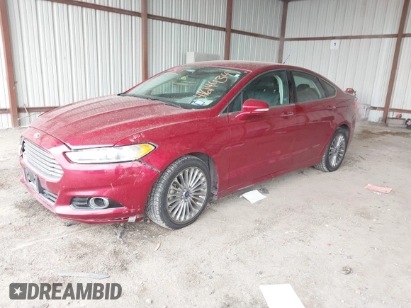 2014 Ford Fusion Titanium with VIN 3FA6P0K97ER204843, listed as a IAAI auction lot 41614434 with 110,165 mi miles. Bid and sale history available at carsss.com. Image 17.