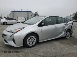 2017 Toyota Prius Two z VIN JTDKBRFU1H3034444, wystawiony jako Copart lot #53180265 z przebiegiem 211 660 mil mil oraz Szkoda całkowita • Salvage title. Historia ofert i sprzedaży dostępna na DreamBid. Obrazek 1.