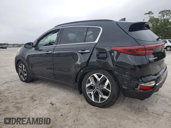 2022 Kia Sportage EX with VIN KNDPN3AC6N7975479, listed as a Copart auction lot 56774835 with 7,442 mi miles and Salvage title. Bid and sale history available at DreamBid. Image 2.
