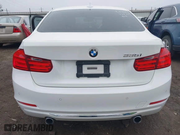 2014 BMW 3 Series 335i with VIN WBA3A9G50ENS65136, listed as a IAAI auction lot 41504021 with 60,892 mi miles. Bid and sale history available at carsss.com. Image 16.