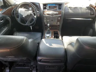 2020 Nissan Armada SL with VIN JN8AY2NC1L9619173, listed as a Copart auction lot 58111894 with 89,269 mi miles and Salvage Title. Bid and sale history available at carsss.com. Image 8.