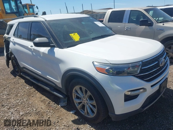 2020 Ford Explorer XLT with VIN 1FMSK7DH0LGC28597, listed as a IAAI auction lot 41792957 with 95,088 mi miles. Bid and sale history available at carsss.com. Image 1.