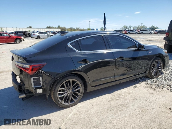 2019 Acura ILX Premium z VIN 19UDE2F82KA003508, wystawiony jako Copart lot #48297635 z przebiegiem 74 756 mil mil oraz Szkoda całkowita • Salvage title. Historia ofert i sprzedaży dostępna na DreamBid. Obrazek 3.