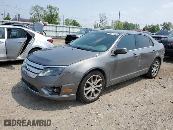 2012 Ford Fusion SEL with VIN 3FAHP0JA2CR201138, listed as a Copart auction lot 58738025 with 143,620 mi miles and Clean title. Bid and sale history available at DreamBid. Image 1.