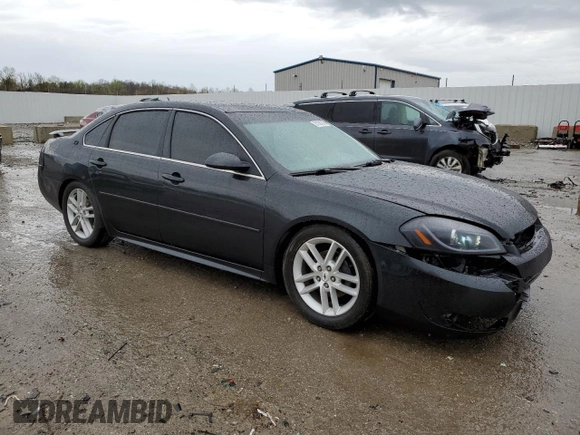 2012 Chevrolet Impala LTZ with VIN 2G1WC5E33C1132124, listed as a Copart auction lot 51181215 with 147,500 mi miles and Salvage Title. Bid and sale history available at DreamBid. Image 4.