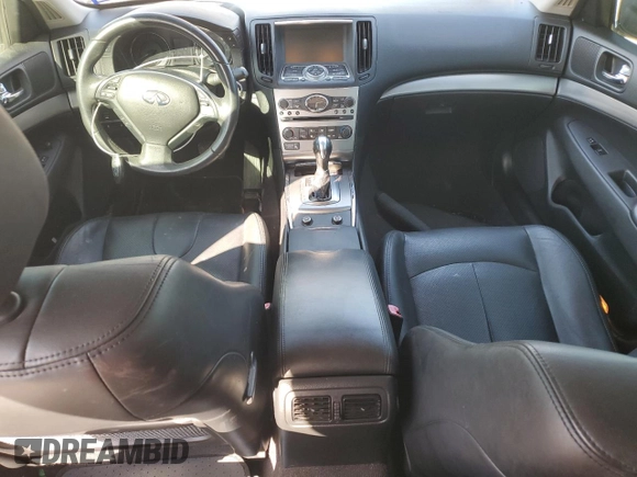 2015 Infiniti Q40 with VIN JN1CV6AP1FM500430, listed as a Copart auction lot 75240454 with 75,222 mi miles and Salvage Title. Bid and sale history available at carsss.com. Image 8.