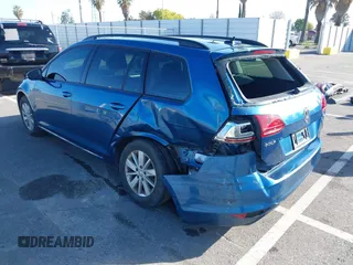 2016 Volkswagen Golf SportWagen TSI S with VIN 3VWC17AU6GM502388, listed as a IAAI auction lot 41954272 with 65,314 mi miles. Bid and sale history available at carsss.com. Image 3.