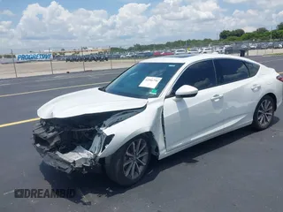 2023 Acura Integra with VIN 19UDE4H22PA016657, listed as a IAAI auction lot 42346736 with 27,733 mi miles and . Bid and sale history available at DreamBid. Image 2.