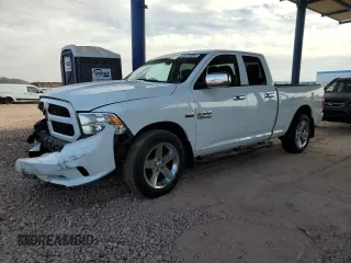 2014 Ram 1500 Express with VIN 1C6RR6FTXES384373, listed as a Copart auction lot 87754045 with 127,083 mi miles and Salvage title. Bid and sale history available at DreamBid. Image 1.