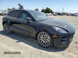 2020 Porsche Macan S with VIN WP1AB2A54LLB34533, listed as a Copart auction lot 60100925 with 52,948 mi miles and Salvage title. Bid and sale history available at DreamBid. Image 4.