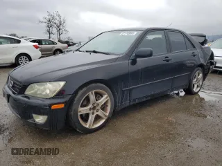 2003 Lexus IS 300 with VIN JTHBD192330080744, listed as a Copart auction lot 47778965 with 108,718 mi miles and Salvage Title. Bid and sale history available at carsss.com. Image 1.