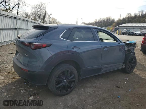 2022 Mazda CX-30 S Preferred with VIN 3MVDMBCL7NM400941, listed as a Copart auction lot 77876364 with 66,031 mi miles and Salvage Title. Bid and sale history available at carsss.com. Image 3.