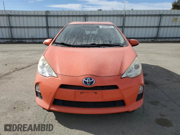 2012 Toyota Prius One z VIN JTDKDTB30C1001752, wystawiony jako Copart lot #50956045 z przebiegiem 186 736 mil mil oraz Szkoda całkowita • Salvage title. Historia ofert i sprzedaży dostępna na DreamBid. Obrazek 5.
