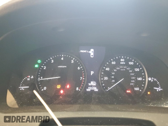 2013 Lexus LS 460 L with VIN JTHDL5EF7D5006064, listed as a Copart auction lot 54825875 with 151,236 mi miles and Salvage title. Bid and sale history available at DreamBid. Image 9.