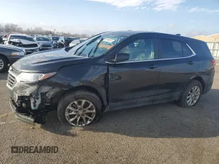 2021 Chevrolet Equinox LT with VIN 2GNAXUEV4M6104698, listed as a Copart auction lot 82340624 with 106,235 mi miles and Salvage Title. Bid and sale history available at DreamBid. Image 1.