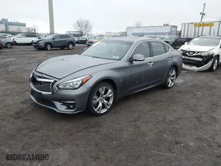 2016 Infiniti Q70 with VIN JN1BY1AR9GM271309, listed as a IAAI auction lot 41468587 with NaN miles. Bid and sale history available at carsss.com. Image 18.