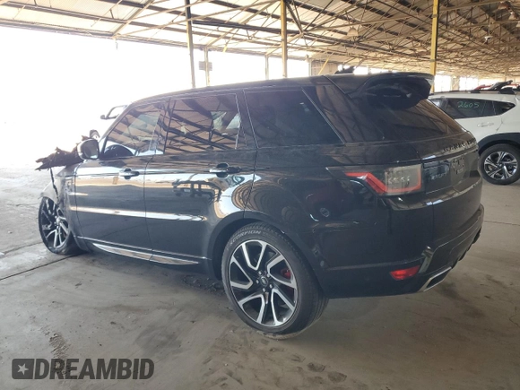2018 Land Rover Range Rover Sport HSE Dynamic with VIN SALWV2SV0JA698405, listed as a Copart auction lot 54388555 with Not provided miles and Salvage title. Bid and sale history available at DreamBid. Image 2.