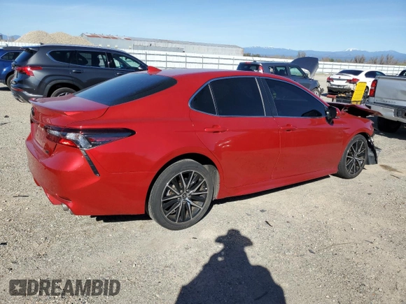 2021 Toyota Camry SE Nightshade with VIN 4T1T11AK2MU435287, listed as a Copart auction lot 48385015 with 31,332 mi miles and Salvage Title. Bid and sale history available at carsss.com. Image 3.