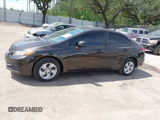 2013 Honda Civic LX with VIN 2HGFB2F54DH511717, listed as a IAAI auction lot 42116495 with 112,898 mi miles and . Bid and sale history available at DreamBid. Image 14.