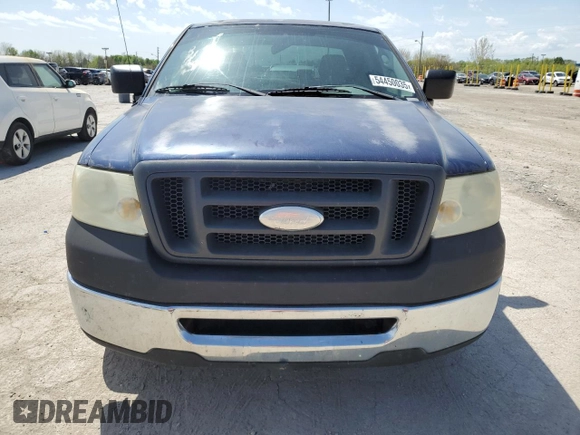 2007 Ford F-150 STX with VIN 1FTRX12W17NA09071, listed as a Copart auction lot 54450035 with 190,642 mi miles and Clean Title. Bid and sale history available at DreamBid. Image 5.