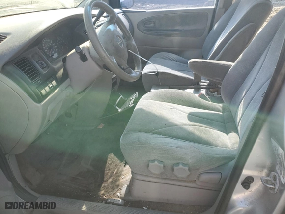 2003 Mazda MPV LX with VIN JM3LW28A630374788, listed as a Copart auction lot 74323184 with 129,137 mi miles and Salvage Title. Bid and sale history available at carsss.com. Image 7.