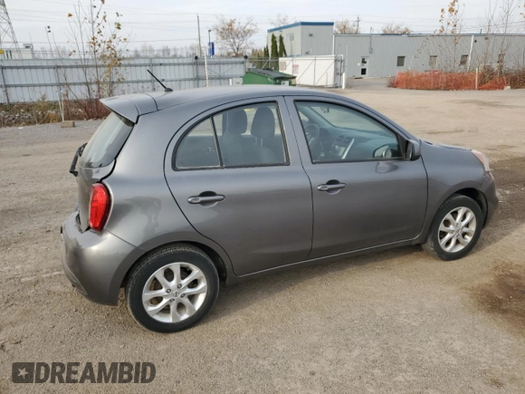 2018 Nissan Micra S z VIN 3N1CK3CP2JL283381, wystawiony jako Copart lot #77758774 z przebiegiem 32 348 mil mil oraz Szkoda całkowita • Salvage title. Historia ofert i sprzedaży dostępna na DreamBid. Obrazek 3.