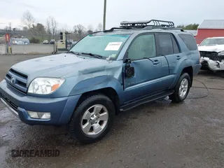 2004 Toyota 4Runner SR5 with VIN JTEBU14R248023777, listed as a IAAI auction lot 41850010 with 301,919 mi miles and . Bid and sale history available at DreamBid. Image 2.