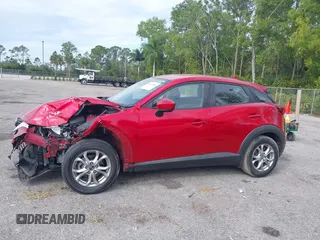 2018 Mazda CX-3 Sport with VIN JM1DKDB73J0305538, listed as a IAAI auction lot 41367063 with 109,884 mi miles. Bid and sale history available at carsss.com. Image 14.