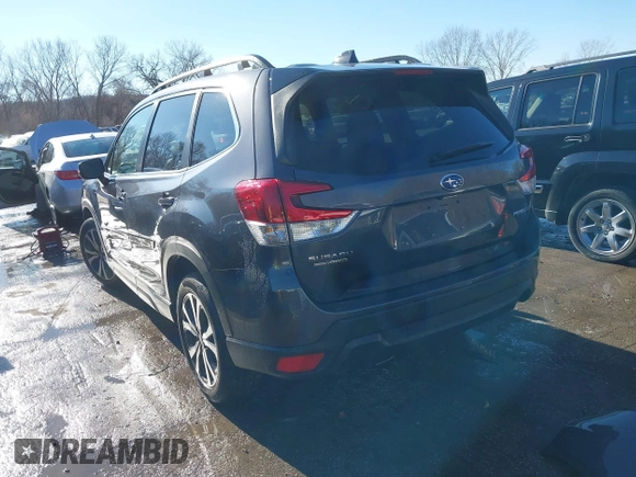 2024 Subaru Forester Limited with VIN JF2SKAKC9RH515899, listed as a IAAI auction lot 41058849 with 8,348 mi miles and . Bid and sale history available at DreamBid. Image 3.