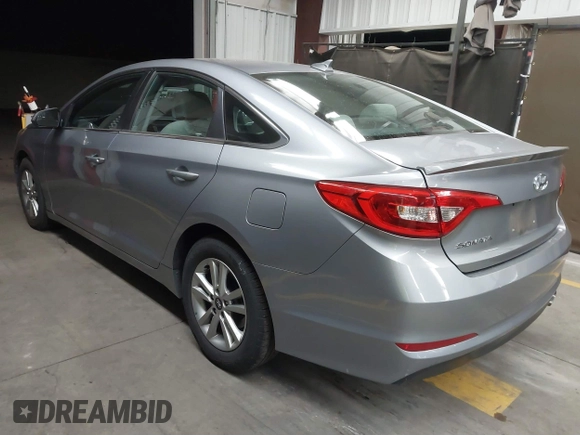 2017 Hyundai Sonata SE with VIN 5NPE24AFXHH489693, listed as a IAAI auction lot 41478117 with 115,043 mi miles. Bid and sale history available at carsss.com. Image 3.
