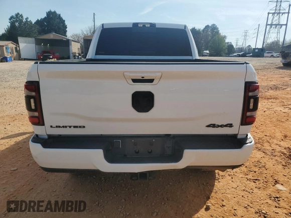 2022 Ram 2500 Limited with VIN 3C6UR5SL4NG339401, listed as a Copart auction lot 51105915 with 106,633 mi miles and Salvage title. Bid and sale history available at DreamBid. Image 6.