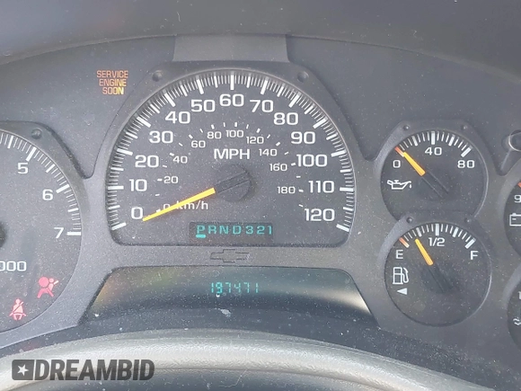 2003 Chevrolet TrailBlazer EXT LT with VIN 1GNES16S736233526, listed as a IAAI auction lot 42193747 with 197,471 mi miles. Bid and sale history available at carsss.com. Image 7.