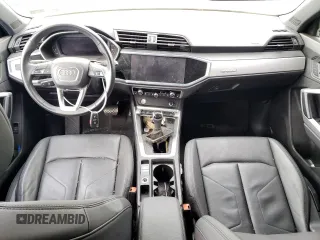 2020 Audi Q3 Premium with VIN WA1AECF39L1075748, listed as a Copart auction lot 72458252 with 36,728 mi miles. Bid and sale history available at carsss.com. Image 8.