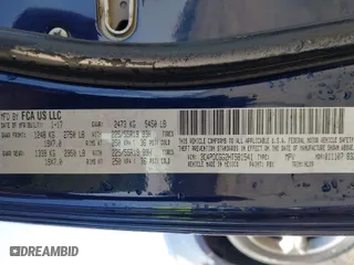 2017 Dodge Journey Crossroad Plus with VIN 3C4PDCGG2HT581541, listed as a IAAI auction lot 41805159 with 142,470 mi miles. Bid and sale history available at carsss.com. Image 9.