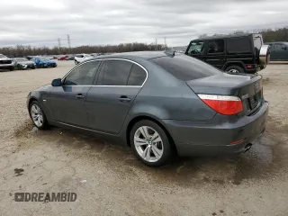 2010 BMW 5 Series 528i with VIN WBANU5C51AC127674, listed as a Copart auction lot 48110725 with 147,262 mi miles and Salvage Title. Bid and sale history available at carsss.com. Image 2.
