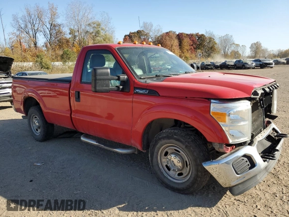 2015 Ford Super Duty F-250 SRW XL with VIN 1FTBF2A67FEA53392, listed as a Copart auction lot 76402294 with 230,773 mi miles and Clean Title. Bid and sale history available at carsss.com. Image 4.