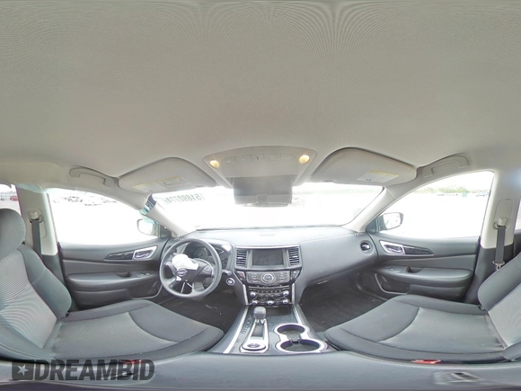 2019 Nissan Pathfinder S z VIN 5N1DR2MM8KC652376, wystawiony jako Copart lot #51892774 z przebiegiem 75 359 mil mil oraz Szkoda całkowita • Salvage title. Historia ofert i sprzedaży dostępna na DreamBid. Obrazek 14.
