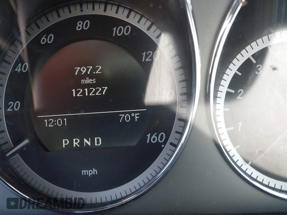 2011 Mercedes-Benz C C 300 Sport with VIN WDDGF8BBXBR174317, listed as a IAAI auction lot 42116532 with 121,227 mi miles and . Bid and sale history available at carsss.com. Image 7.