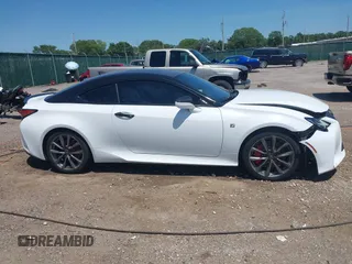 2021 Lexus RC 300 F Sport with VIN JTHGA5BC8M5011173, listed as a IAAI auction lot 42536142 with 51,113 mi miles and . Bid and sale history available at DreamBid. Image 14.