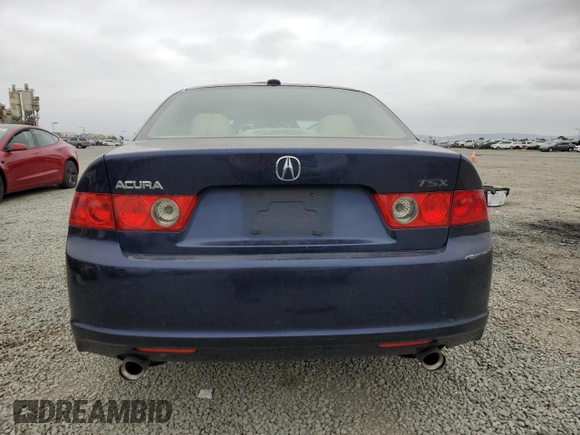 2008 Acura TSX Nav with VIN JH4CL96908C000040, listed as a Copart auction lot 59428855 with 113,682 mi miles and Salvage title. Bid and sale history available at DreamBid. Image 6.