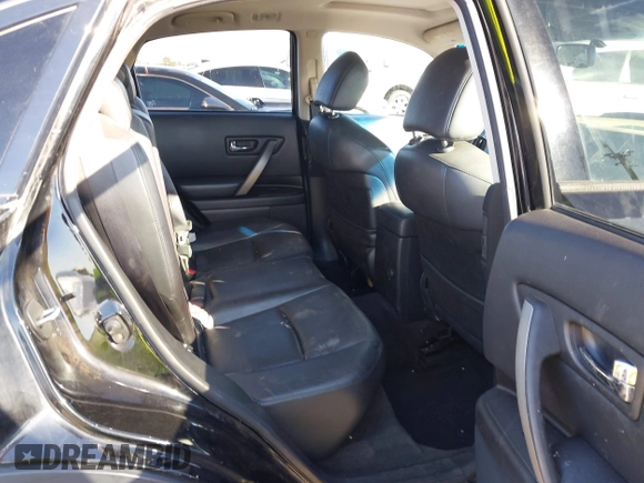 2007 Infiniti FX with VIN JNRAS08W27X207269, listed as a IAAI auction lot 40744799 with 127,009 mi miles and . Bid and sale history available at DreamBid. Image 8.