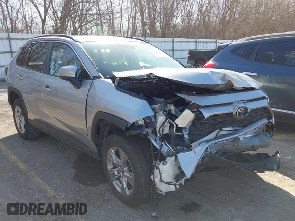 2023 Toyota RAV4 XLE with VIN 2T3P1RFVXPC335339, listed as a IAAI auction lot 41840197 with 46,785 mi miles. Bid and sale history available at carsss.com. Image 1.