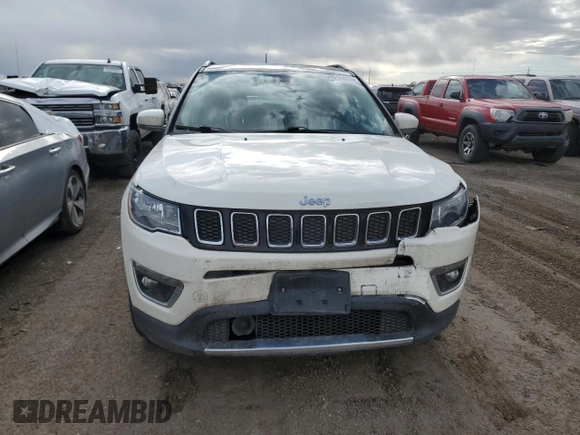 2021 Jeep Compass Limited with VIN 3C4NJDCBXMT506130, listed as a Copart auction lot 54016825 with 40,132 mi miles and Salvage Title. Bid and sale history available at DreamBid. Image 5.