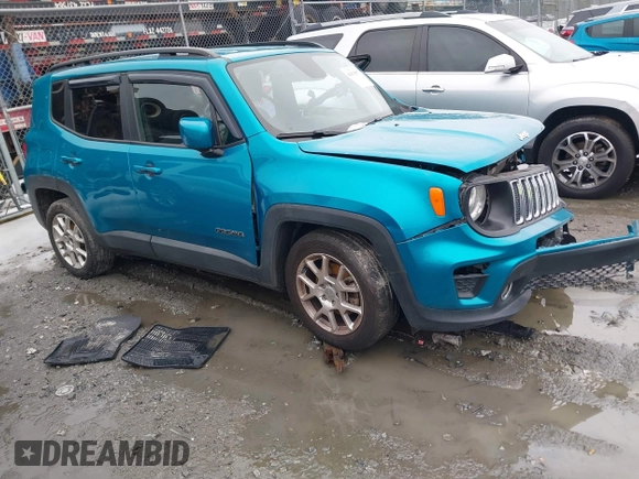 2020 Jeep Renegade Altitude with VIN ZACNJABB0LPL78967, listed as a IAAI auction lot 41423967 with 67,090 mi miles and . Bid and sale history available at DreamBid. Image 1.