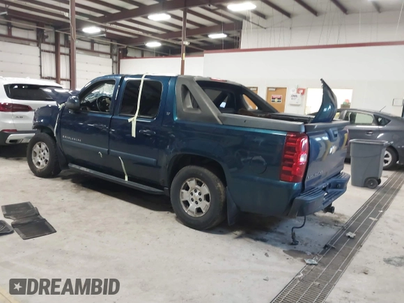 2007 Chevrolet Avalanche LTZ with VIN 3GNFK12357G128703, listed as a IAAI auction lot 41211475 with Not Provided miles and . Bid and sale history available at DreamBid. Image 3.