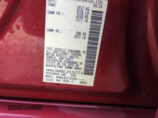 2016 Nissan Altima S with VIN 1N4AL3AP0GC215773, listed as a Copart auction lot 47141945 with 39,235 mi miles and Salvage Title. Bid and sale history available at carsss.com. Image 12.