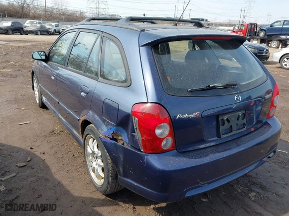 2002 Mazda Protege5 with VIN JM1BJ245621471672, listed as a IAAI auction lot 41769364 with NaN miles. Bid and sale history available at carsss.com. Image 3.
